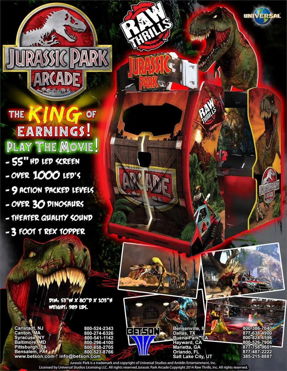 Jurassic Park Arcade - Image 2