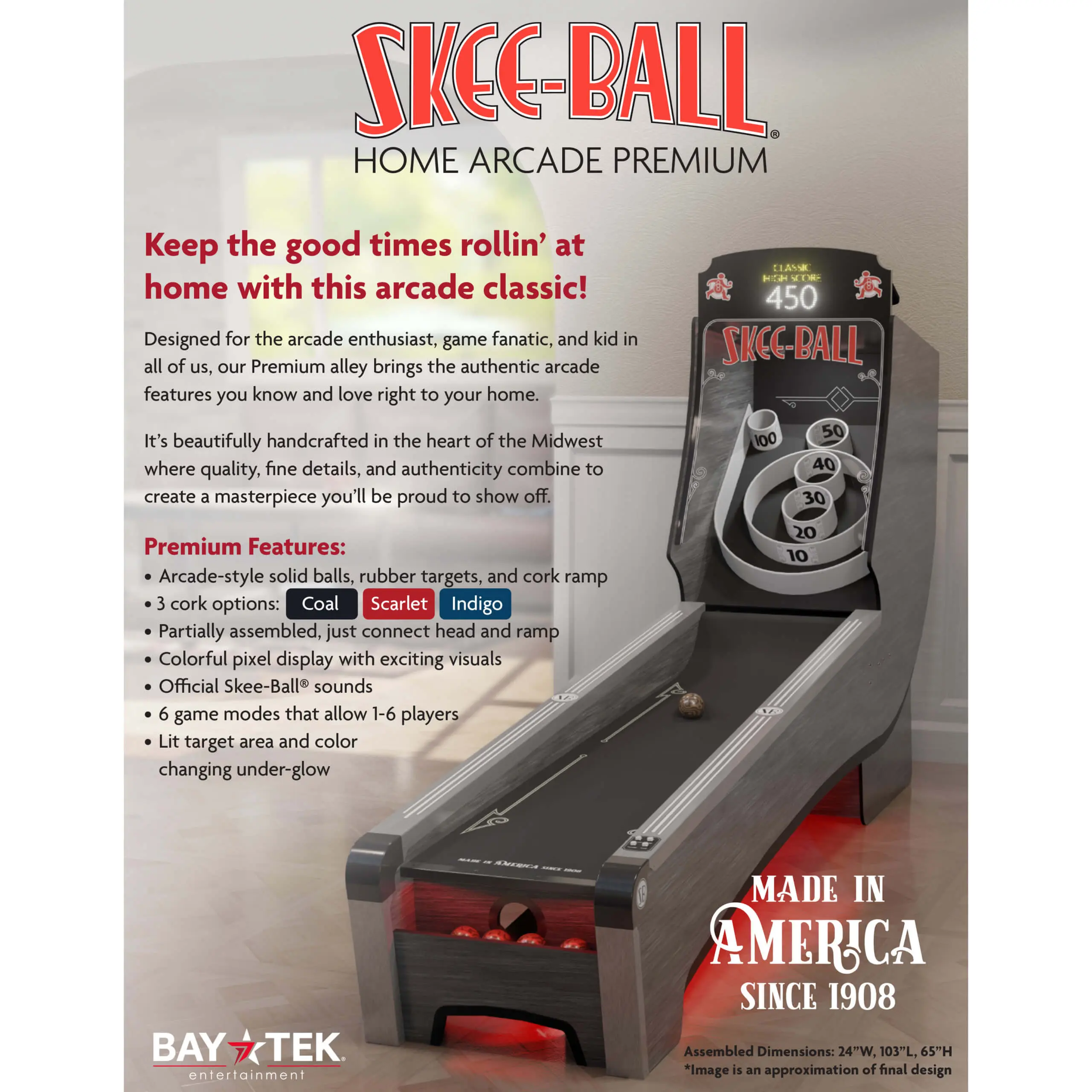 Skee-ball Home Arcade Premium - Image 5