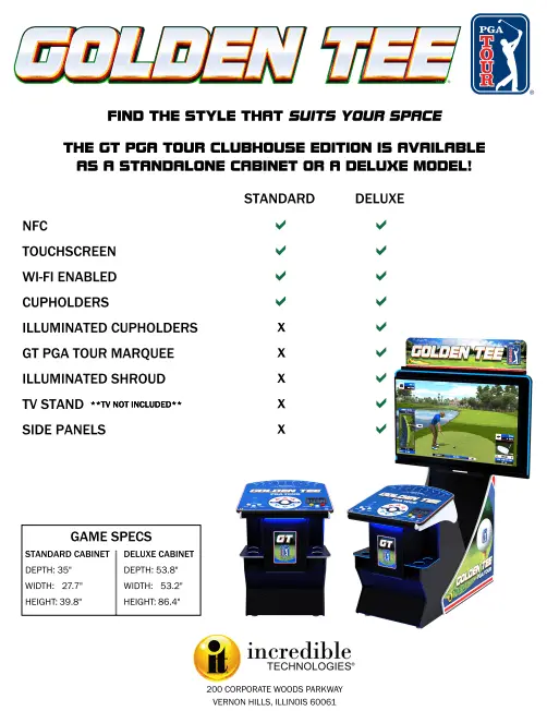Golden Tee PGA TOUR Home Edition – Deluxe - Image 4