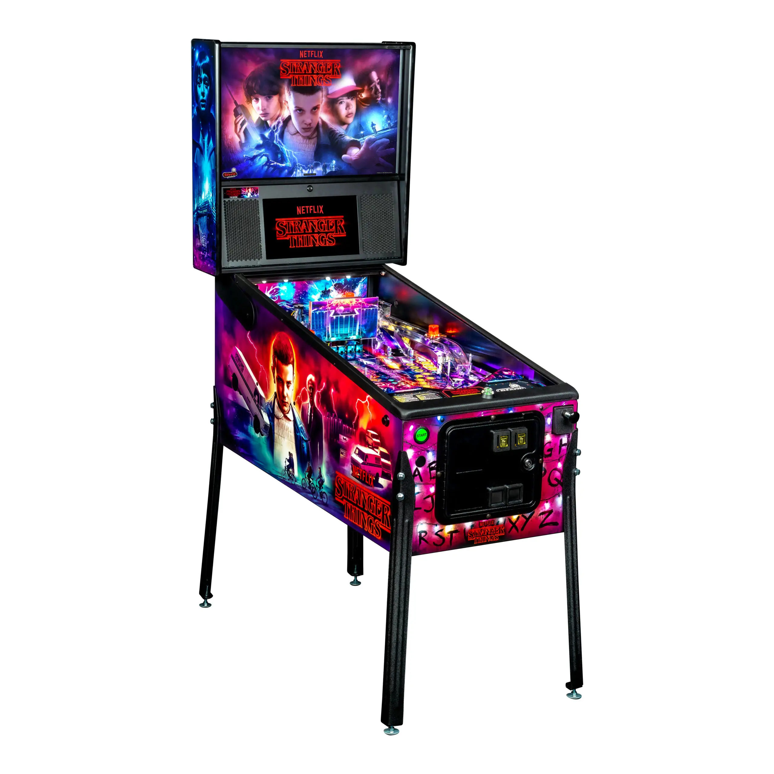 Stranger Things Premium Pinball Machine by Stern