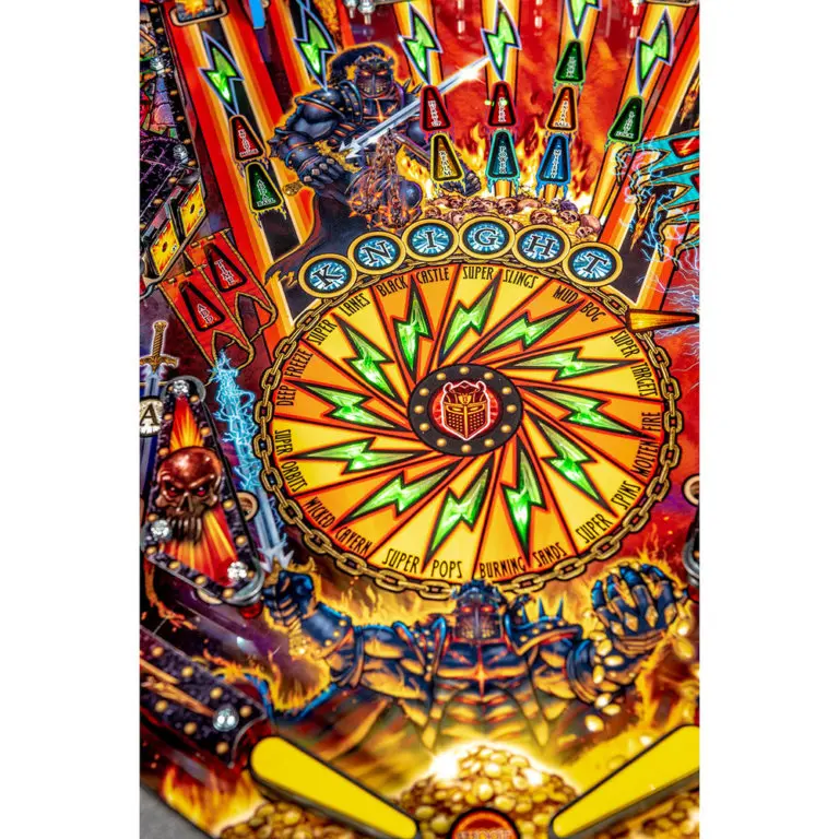 Black Knight ‘Sword of Rage’ Limited Edition Pinball Machine by Stern - Image 2