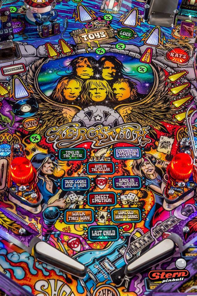 Aerosmith Pro Pinball Machine by Stern - Image 5