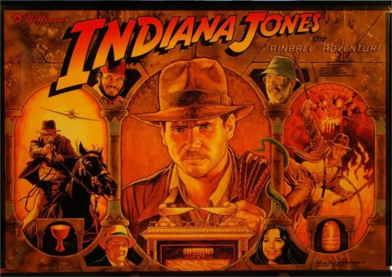 Indiana Jones Pinball Machine (1993) by Williams - Image 3