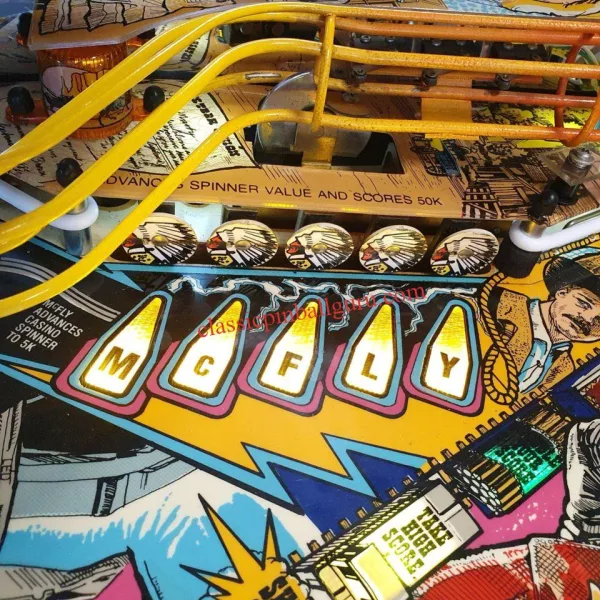 Back to the Future Pinball Machine