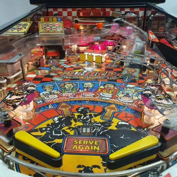 Diner Pinball Machine for sale