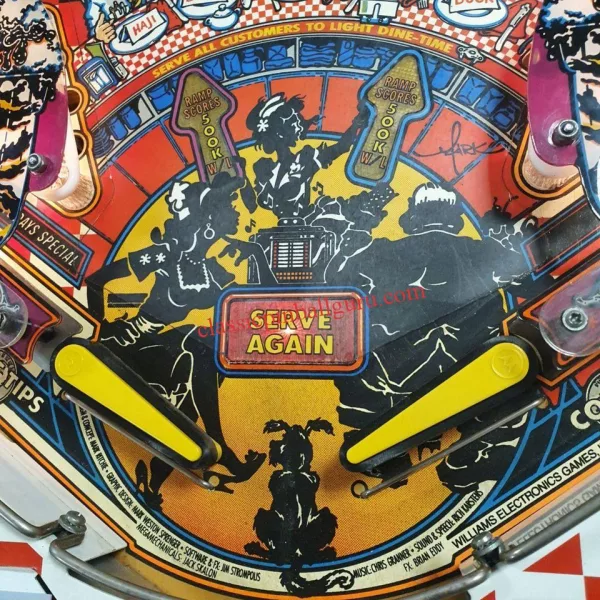 Diner Pinball Machine for sale