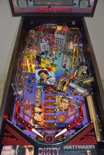 Dirty Harry Pinball Machine for sale