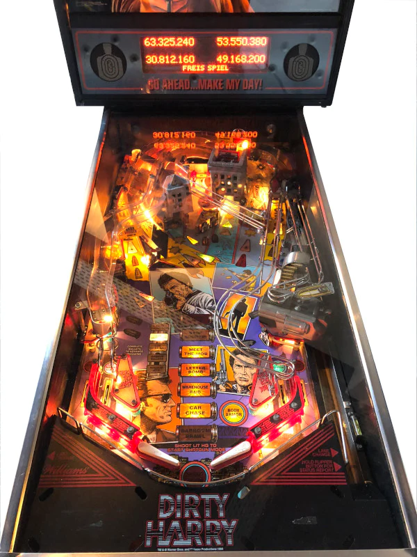 Dirty Harry Pinball Machine for sale