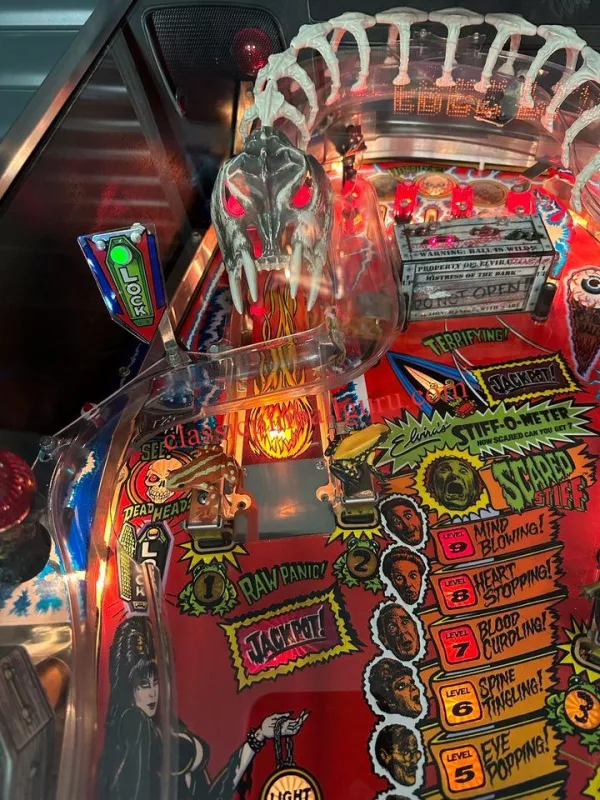 Elvira's Scared Stiff Pinball Machine for sale