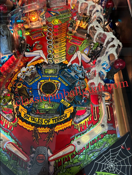 Elvira's Scared Stiff Pinball Machine for sale