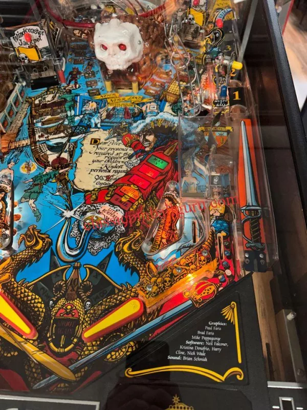 Hook Pinball Machine for sale