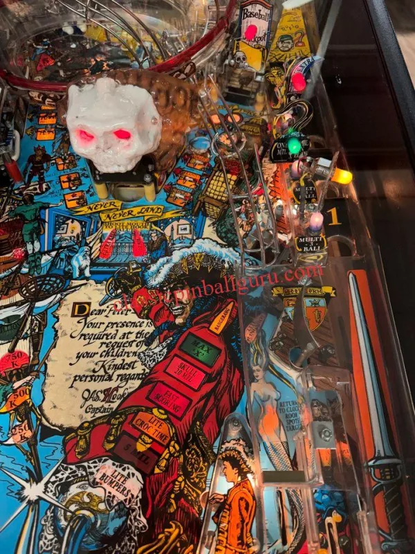 Hook Pinball Machine for sale