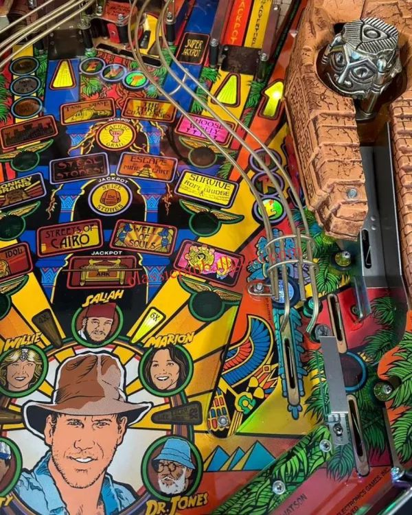 Indiana Jones Pinball Machine for sale