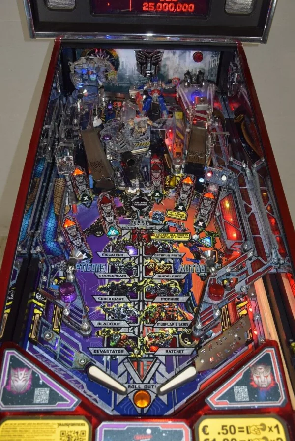 Limited Edition Transformers Pinball Machine