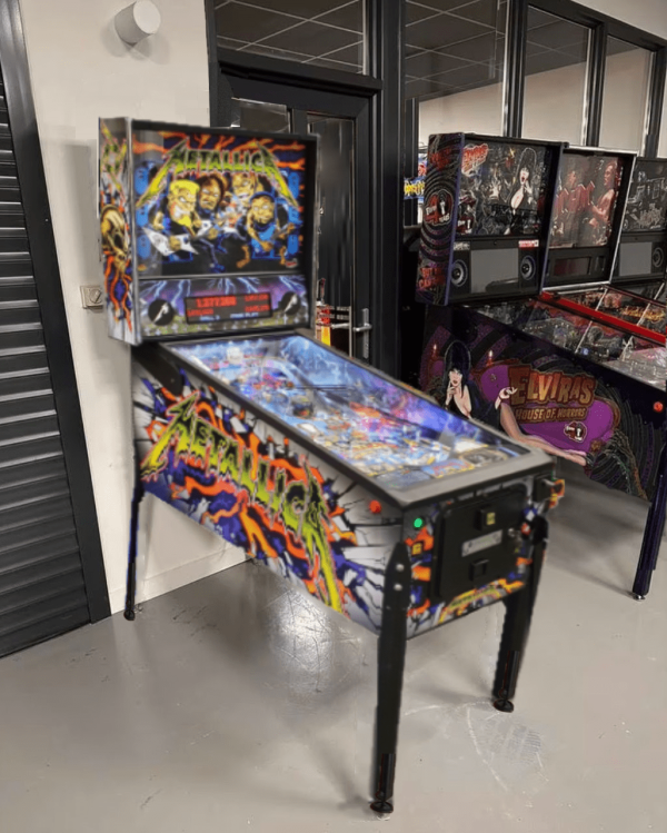 Metallica Pro Pinball Machine For Sale