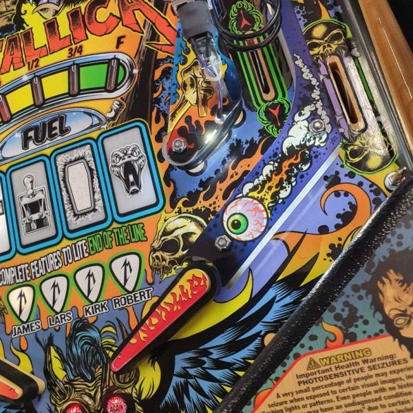 Metallica Pro Pinball Machine For Sale