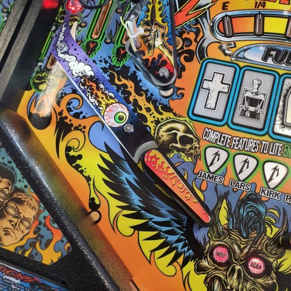 Metallica Pro Pinball Machine For Sale