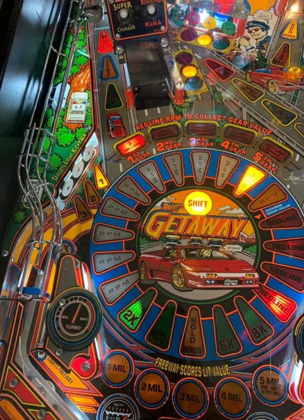 The Gateway High Speed II Pinball Machine