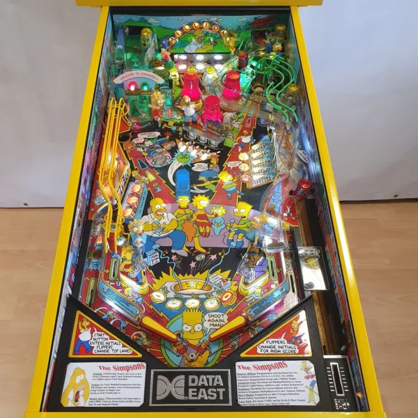 The Simpsons Pinball Machine