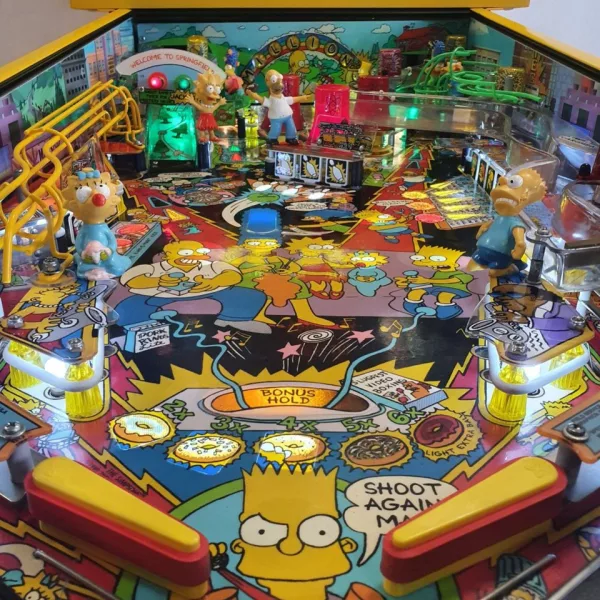 The Simpsons Pinball Machine