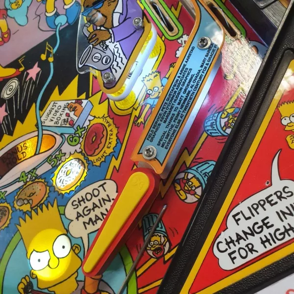 The Simpsons Pinball Machine