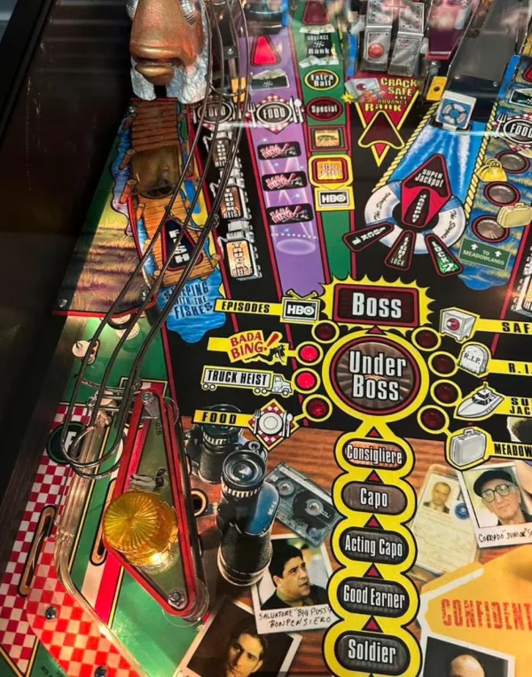The Sopranos Pinball machine for sale