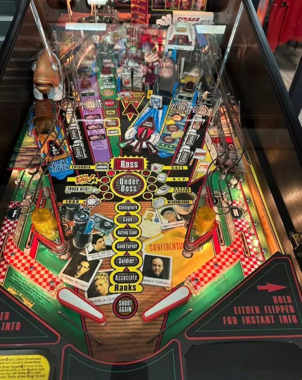 The Sopranos Pinball machine for sale