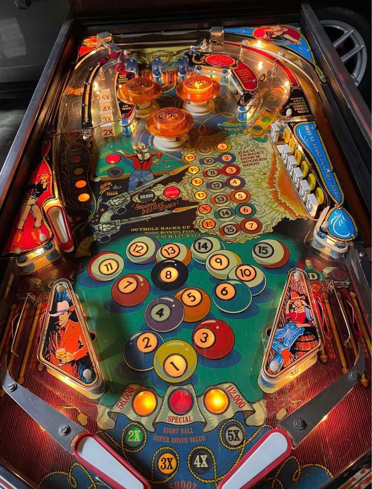 Eight Ball Deluxe Pinball Machine - Image 10